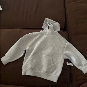 Old Navy Light Gray Kids Sweatshirt